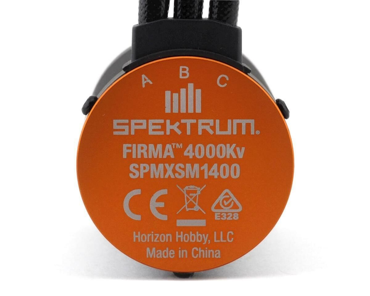 Spektrum RC Car / Truck Firma Sensorless Brushless Motor 4000Kv SPMXSM1400