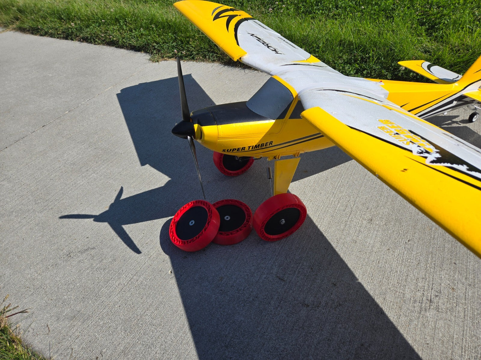 3D Printed No Bounce Upgrade Wheels / Tires Super Timber w/ Dual Ball Bearings
