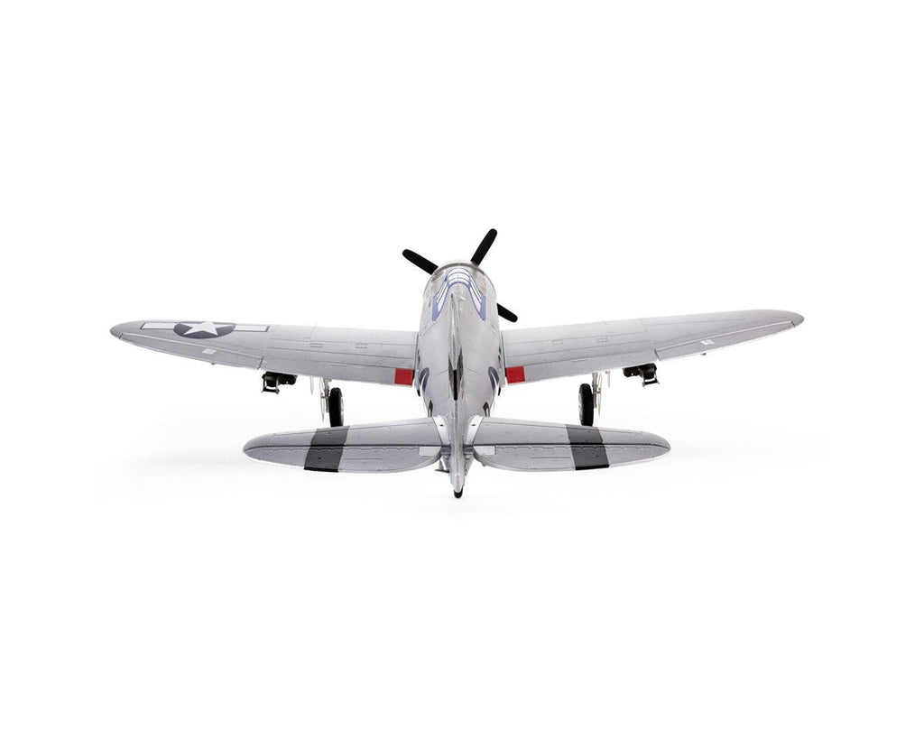 Rc Plane Razorback E-flite EFlite P47 P-47 Razorback BNF Basic Electric RC Airplane AS3X ...
