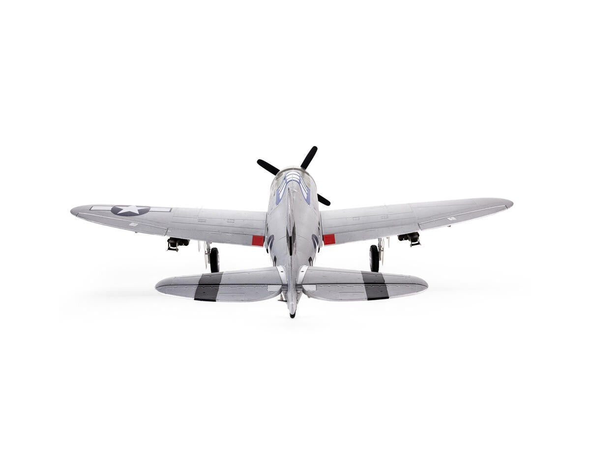 E-flite EFlite P47 P-47 Razorback BNF Basic Electric RC Airplane AS3X & SAFE