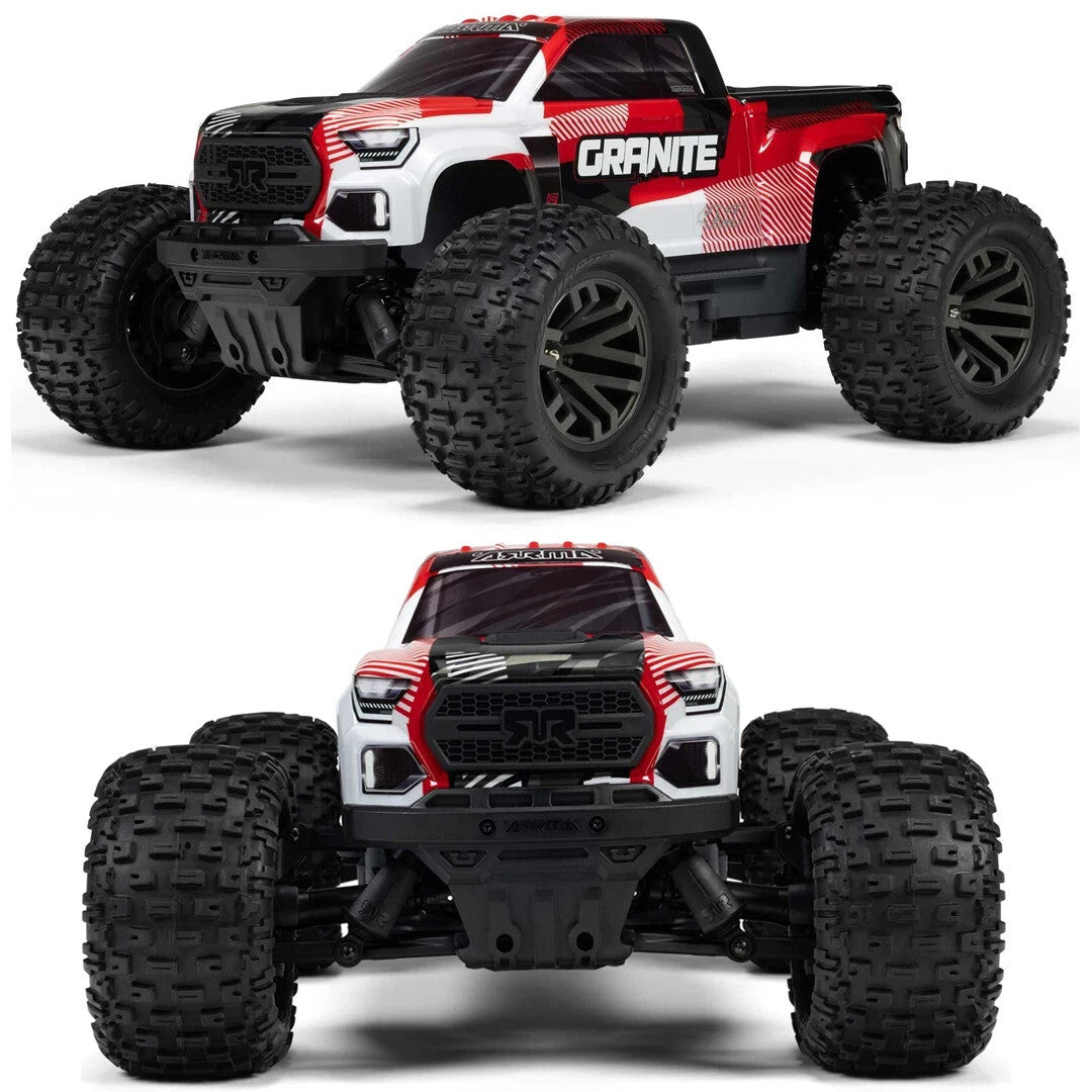 Arrma Granite 4x4 V4 223S DSC 1/10 RTR Brushless 4WD Monster Truck (Red)
