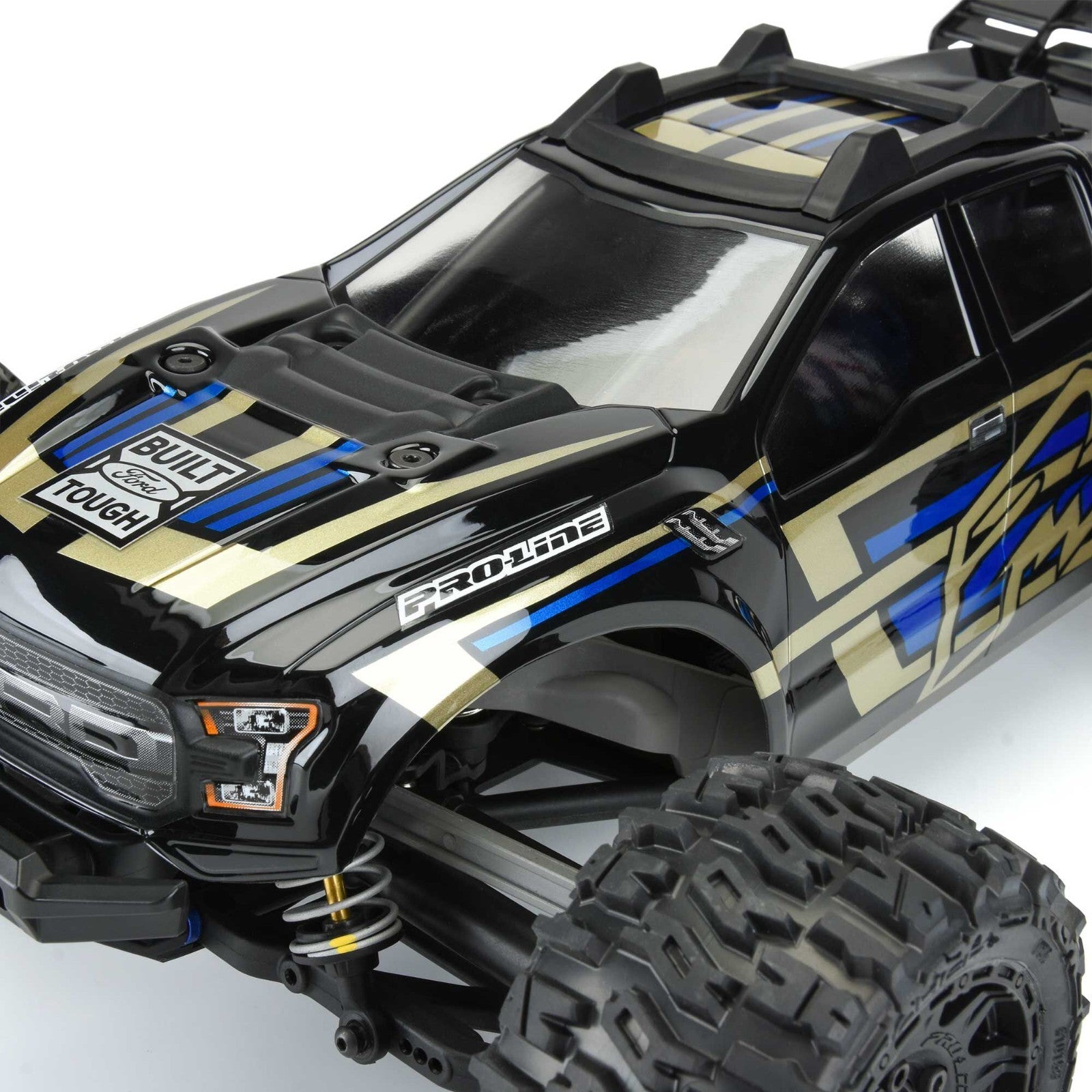 Proline 1/10 PreCut 2017 Ford F150 Raptor Clear Body Rustler PRO352817 352817