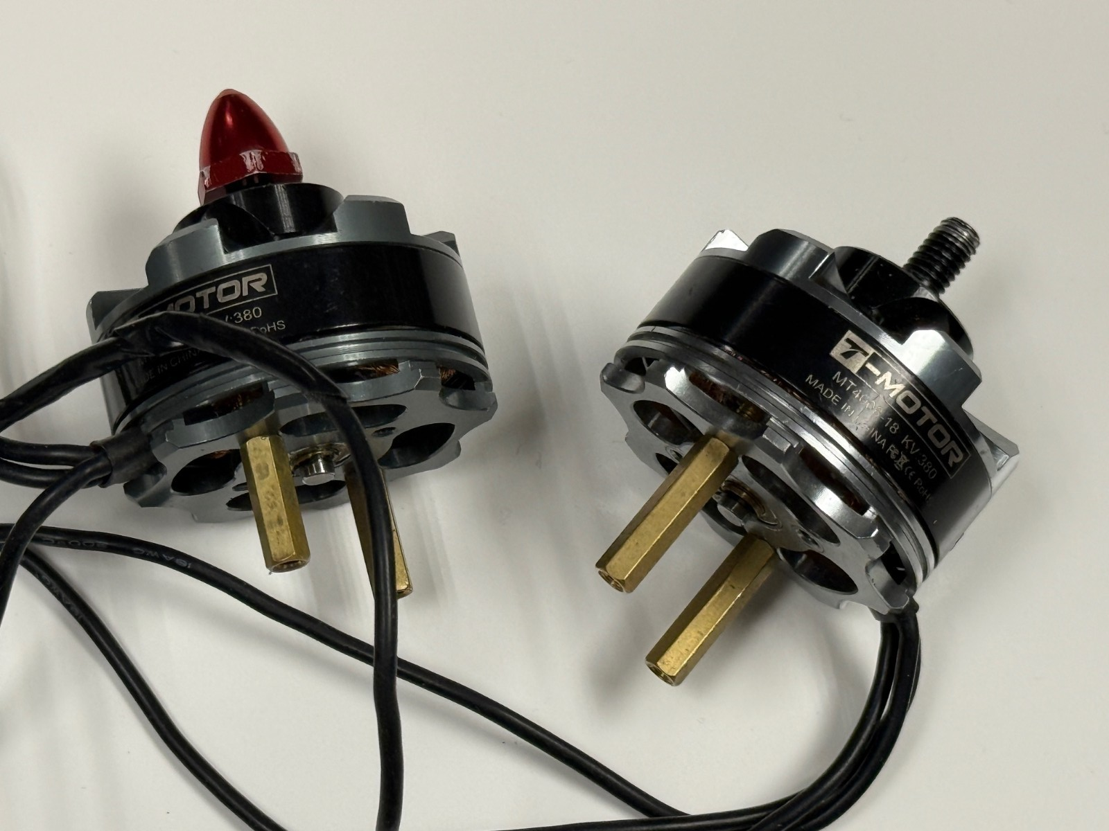 2x Tiger Motor T-Motor MT Series MT4008-18 380kv RC Drone / Airplane Motors