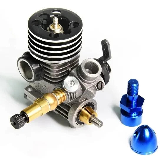 SH .07 07 Side Exhaust Nitro RC Remote Control Airplane 2-Stroke Engine