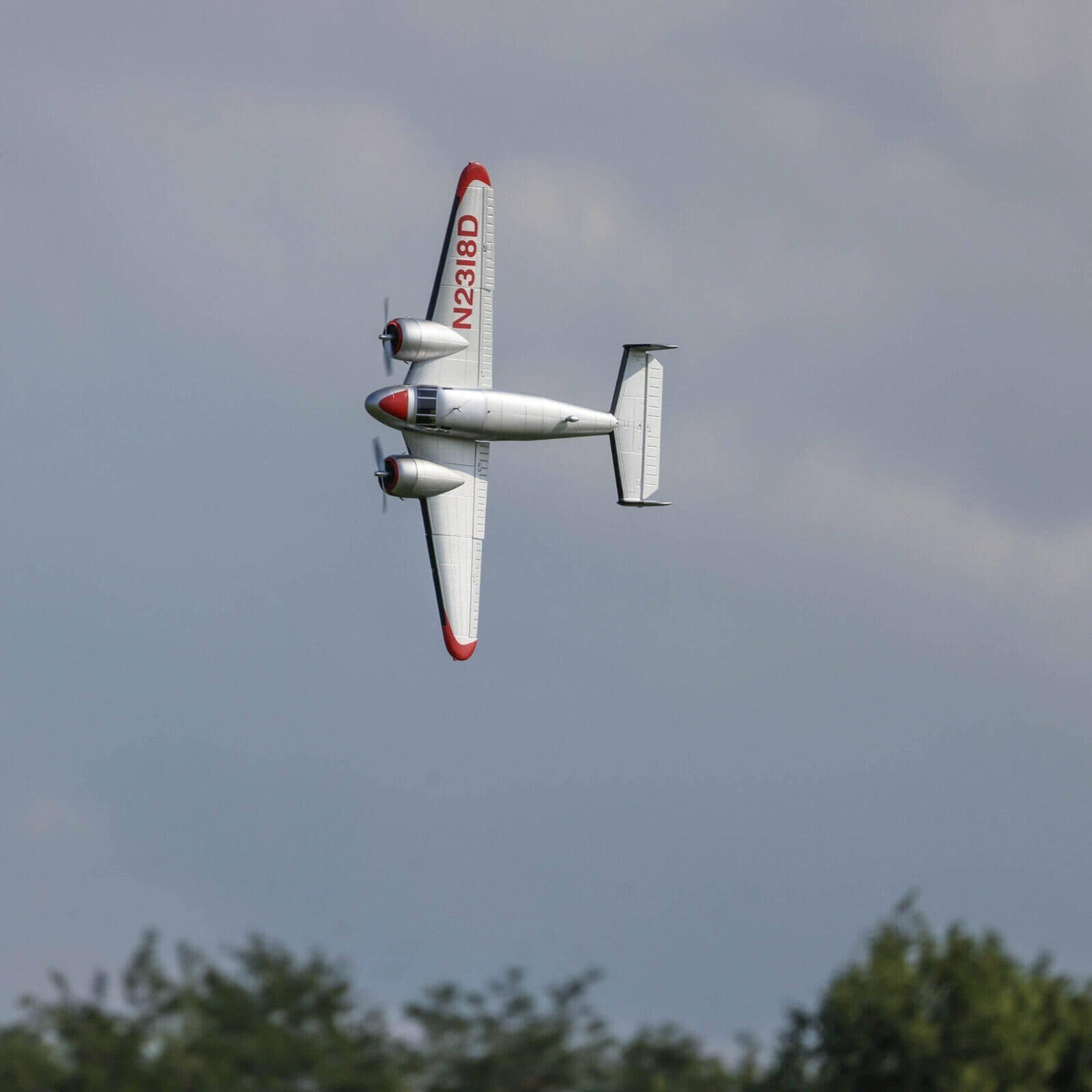 E-flite EFlite Beechcraft D18 1.5m Plug in Play PNP Electric RC Airplane