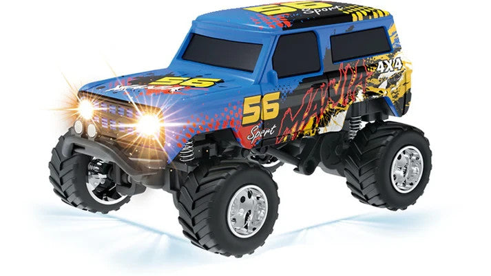 1:64 R/C Bronco Off-Road Vehicle With APP control HG4-242 Blue