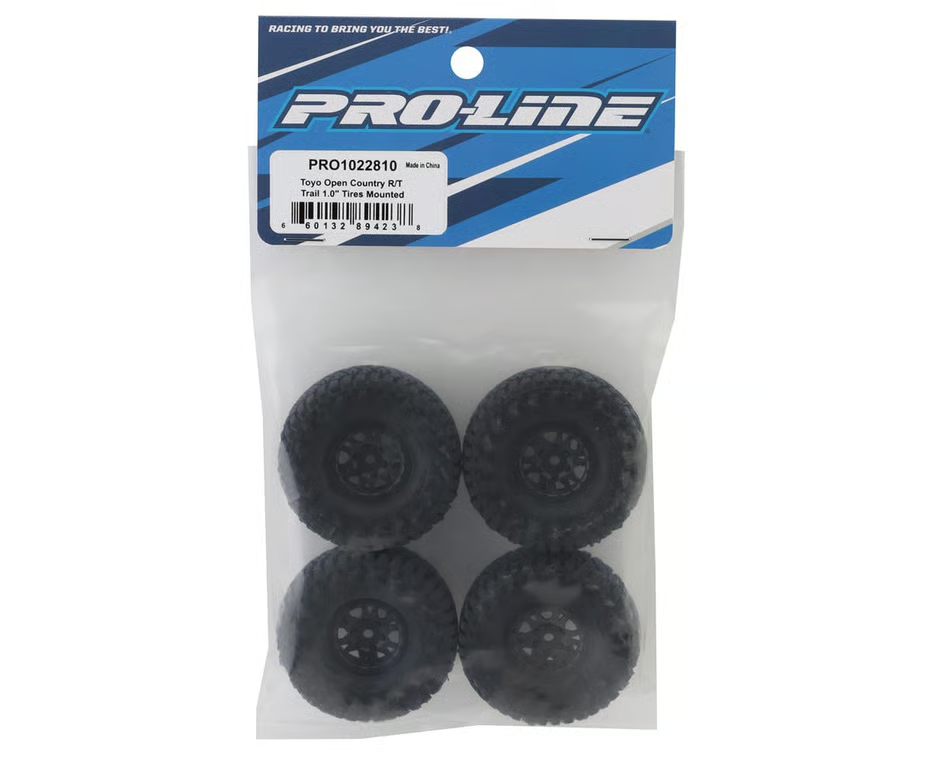 ProLine PRO1022810 Toyo Open Country R/T Trail 1.0 Tires Mounted on Mini Impulse