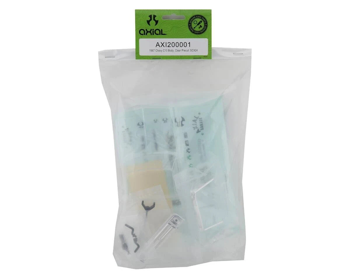 Axial Clear Body Precut SCX24 1/24 Scale Chevy C10 AXI200001 Replacement