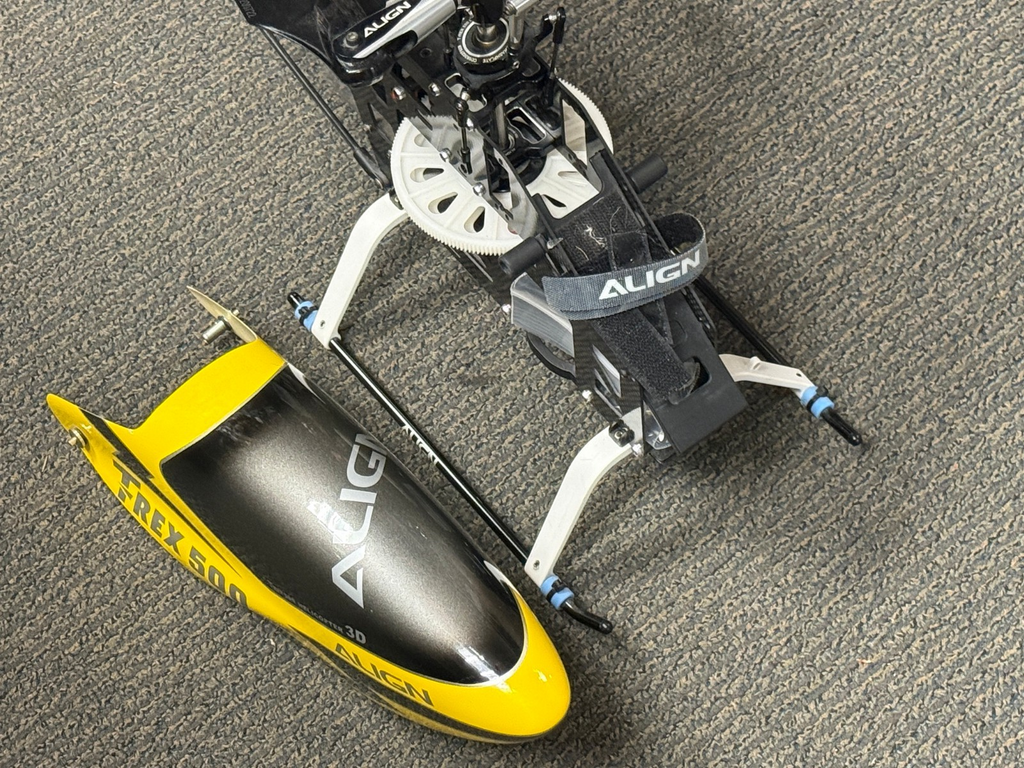 Excellent Align 500 DFC Flybarless RC Remote Control Helicopter Airframe