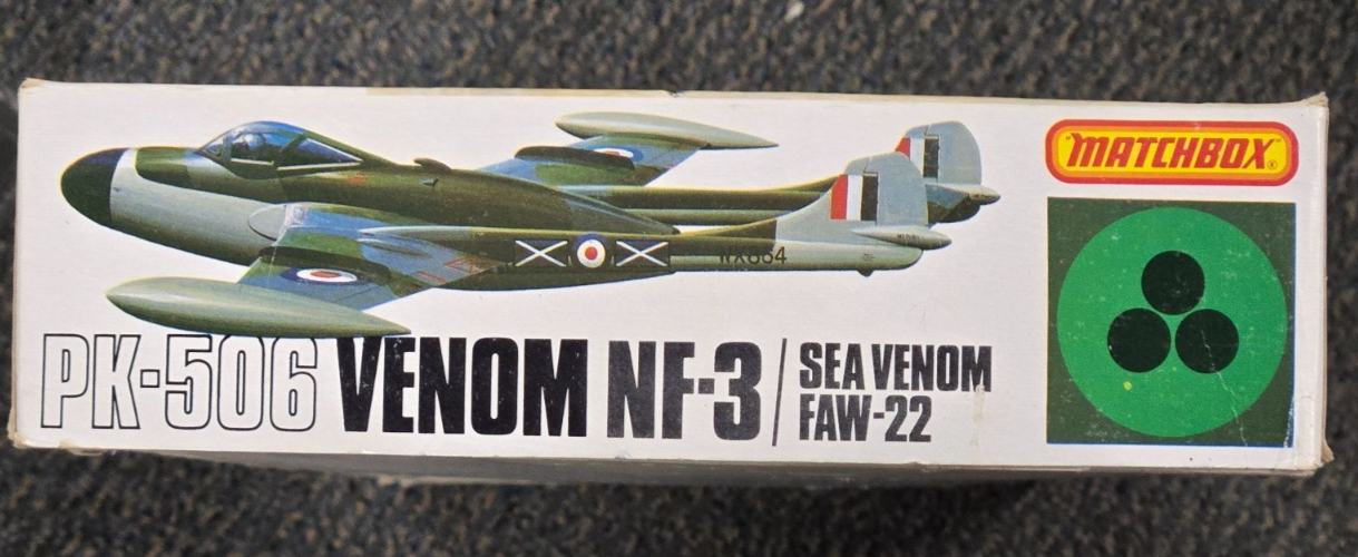 Matchbox Sea Venom FAW 22 Venom NF-3 PK-506 1/32 MODEL KIT RARE