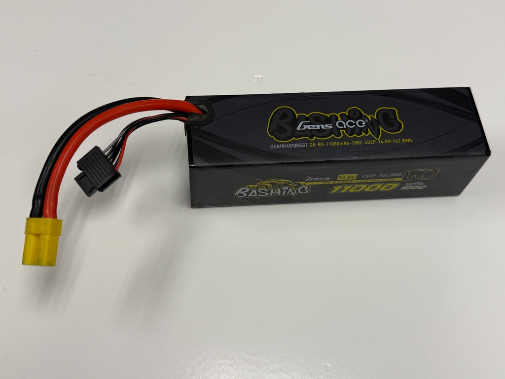 Gens Ace Bashing Pro 4s 14.8v 100C 11000mah Lipo Battery With EC5 Plug For ARRMA