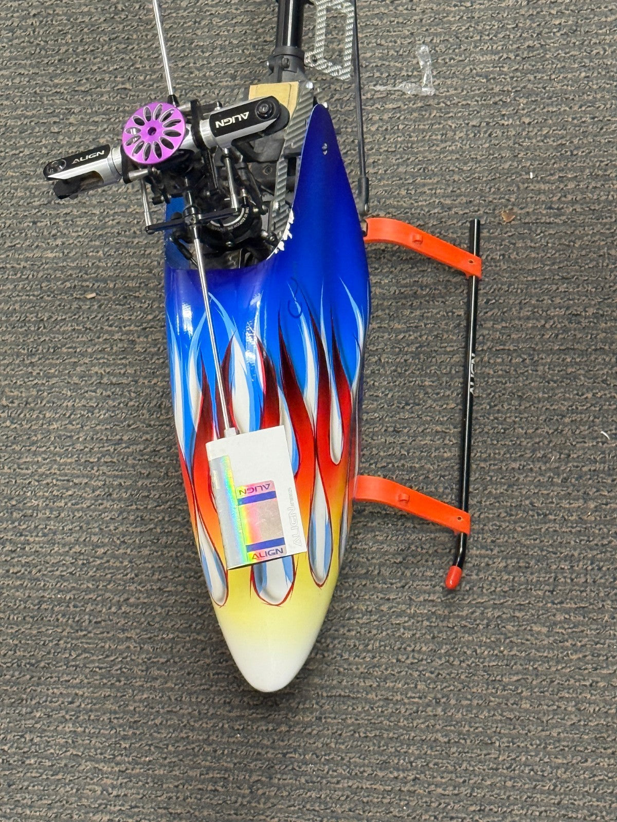 Excellent Align 500 Flybared RC Remote Control Helicopter Airframe