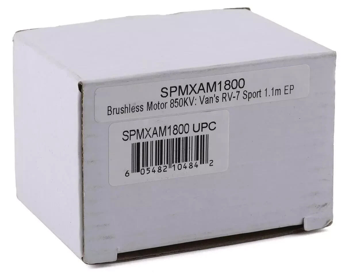 Spektrum RC Remote Control EFlite RV7 RV-7 Brushless Motor 850KV SPMXAM1800