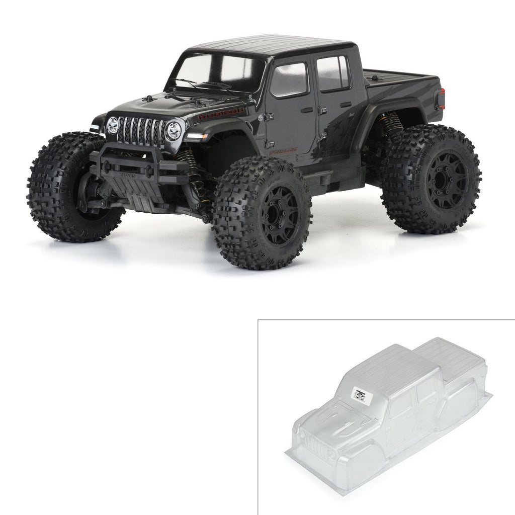 Pro-Line Racing 1/10 Jeep Gladiator Rubicon Clear Body Granite PRO357500