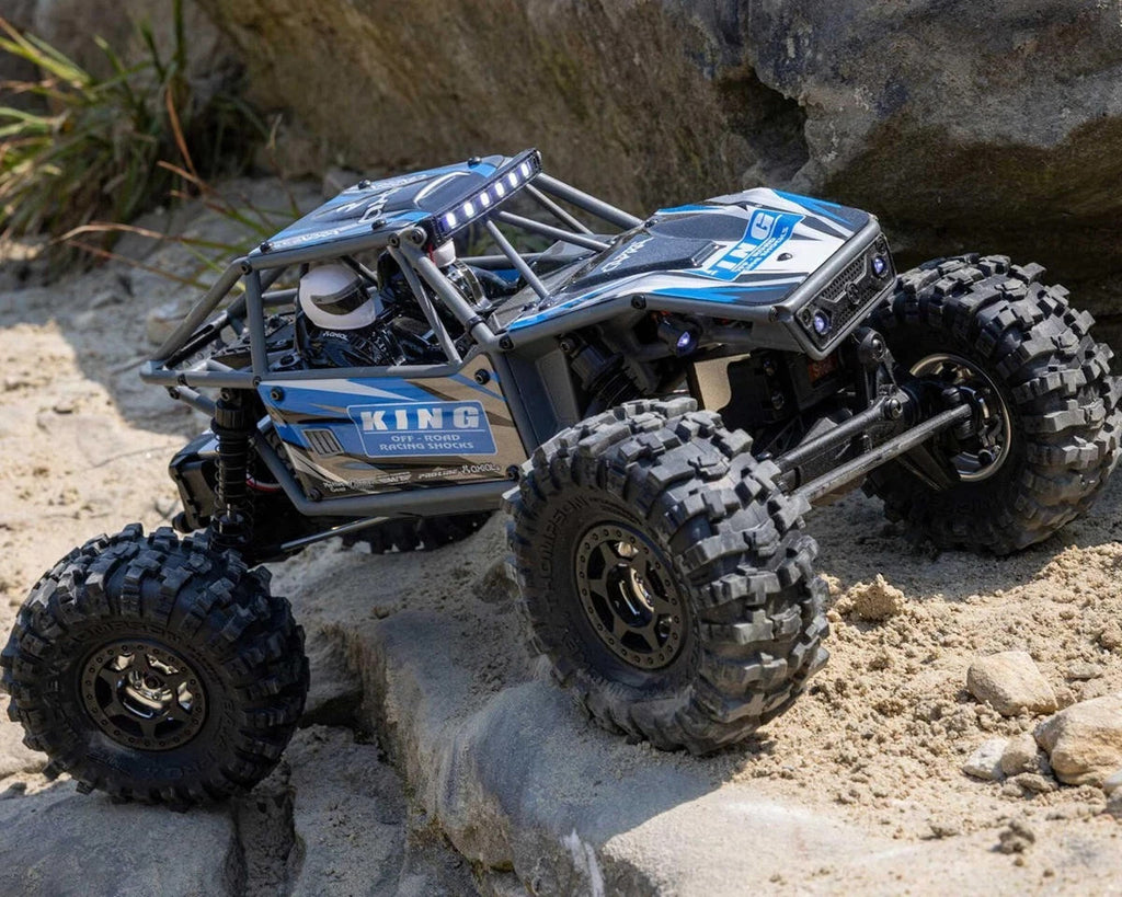 Axial UTB18 Capra 4WS 1/18 RTR 4WD Unlimited Trail Buggy (Blue) AXI-1750T1