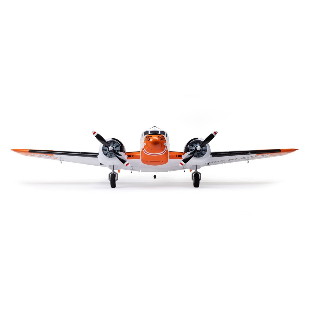 Beechcraft D18/RC-45J 1.5m BNF Basic with AS3X+ and SAFE Select EFL-3726