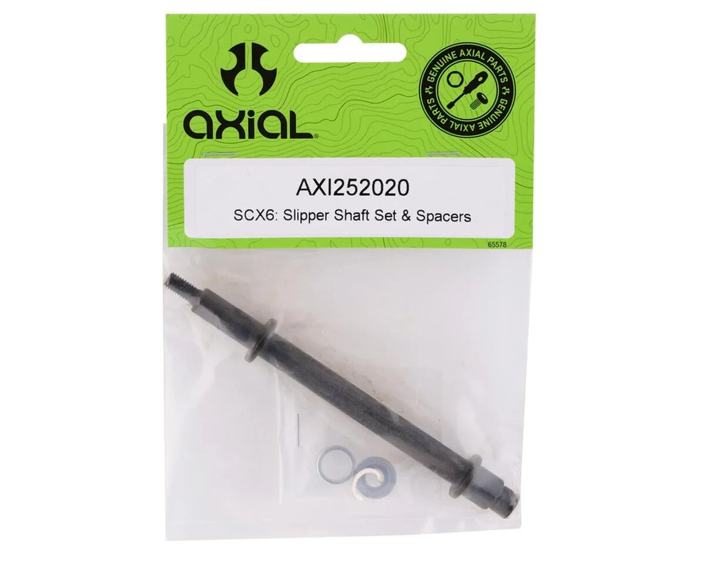 Axial SCX6 1/6th RC Truck Honcho Jeep Slipper Shaft Set & Spacers AXI252020