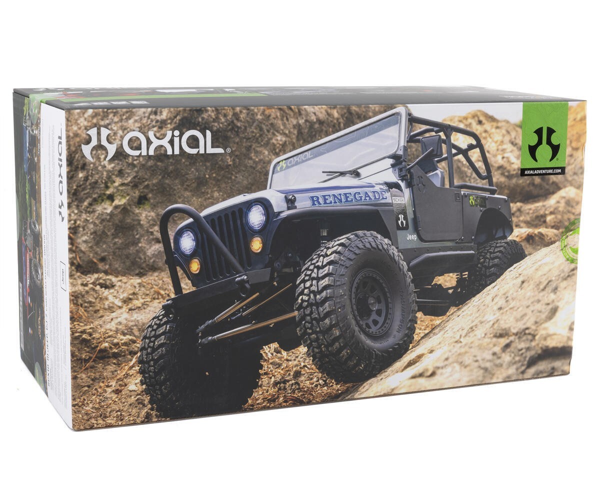 Axial SCX10 III Jeep CJ-7 RTR Ready To Run 4WD Rock Crawler (Grey) [AXI03008T2]