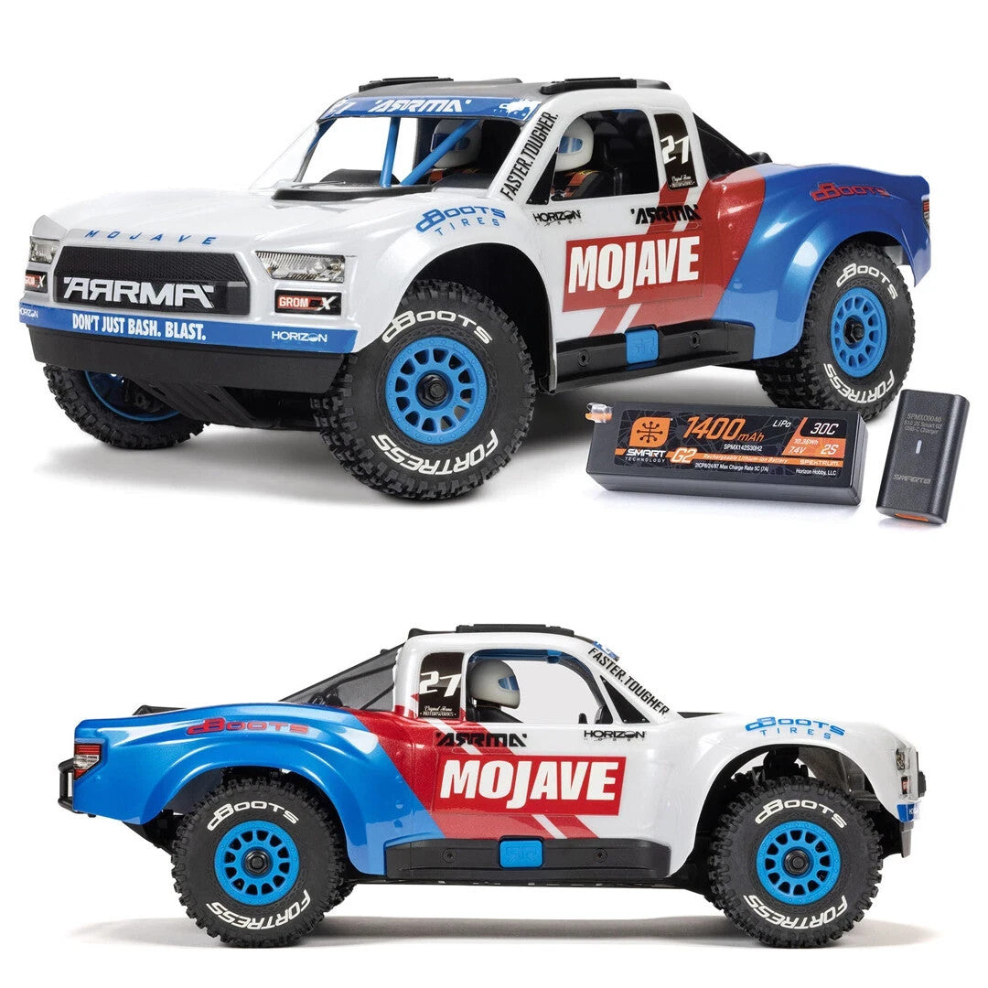 Arrma Mojave GROM 223S BLX Brushless 4X4 Desert Truck RTR w/Battery and Charger