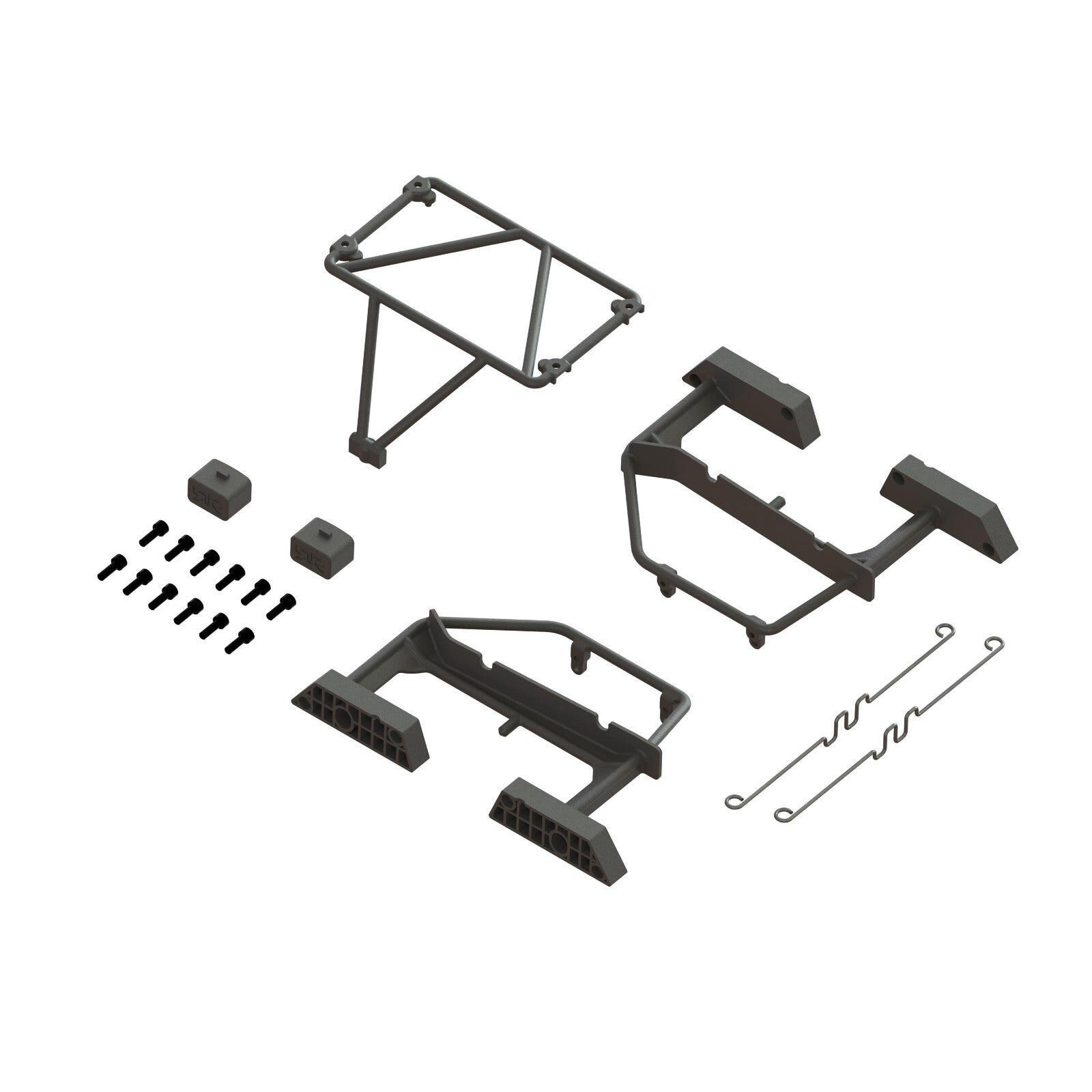 ARRMA Desert Truck Body Roll Cage Set Black - GROM ARA320821