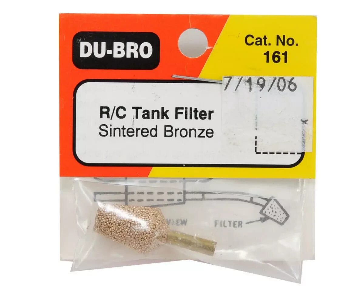 DuBro RC Remote Control Model Airplane Fuel Tank Clunk Bubbleless Filter DUB161