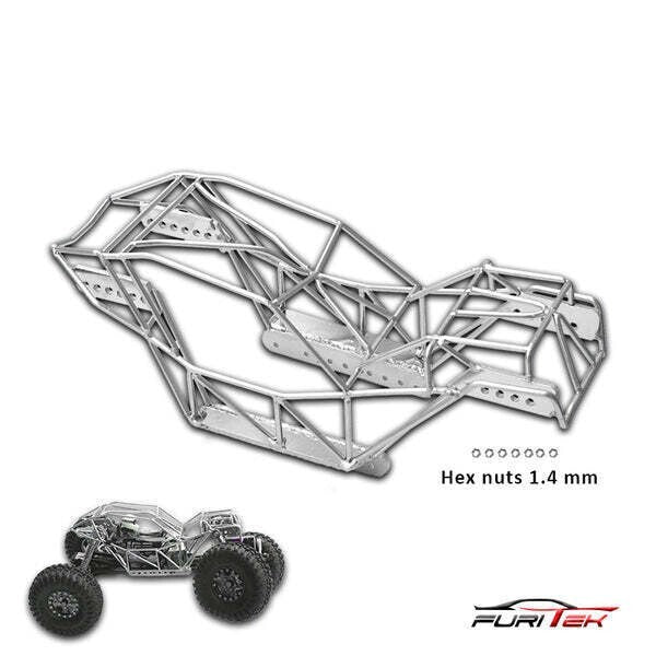 Furitek OLYMPUS Titanium Rolling Cage for Axial SCX24 Raw FRU2164 2164
