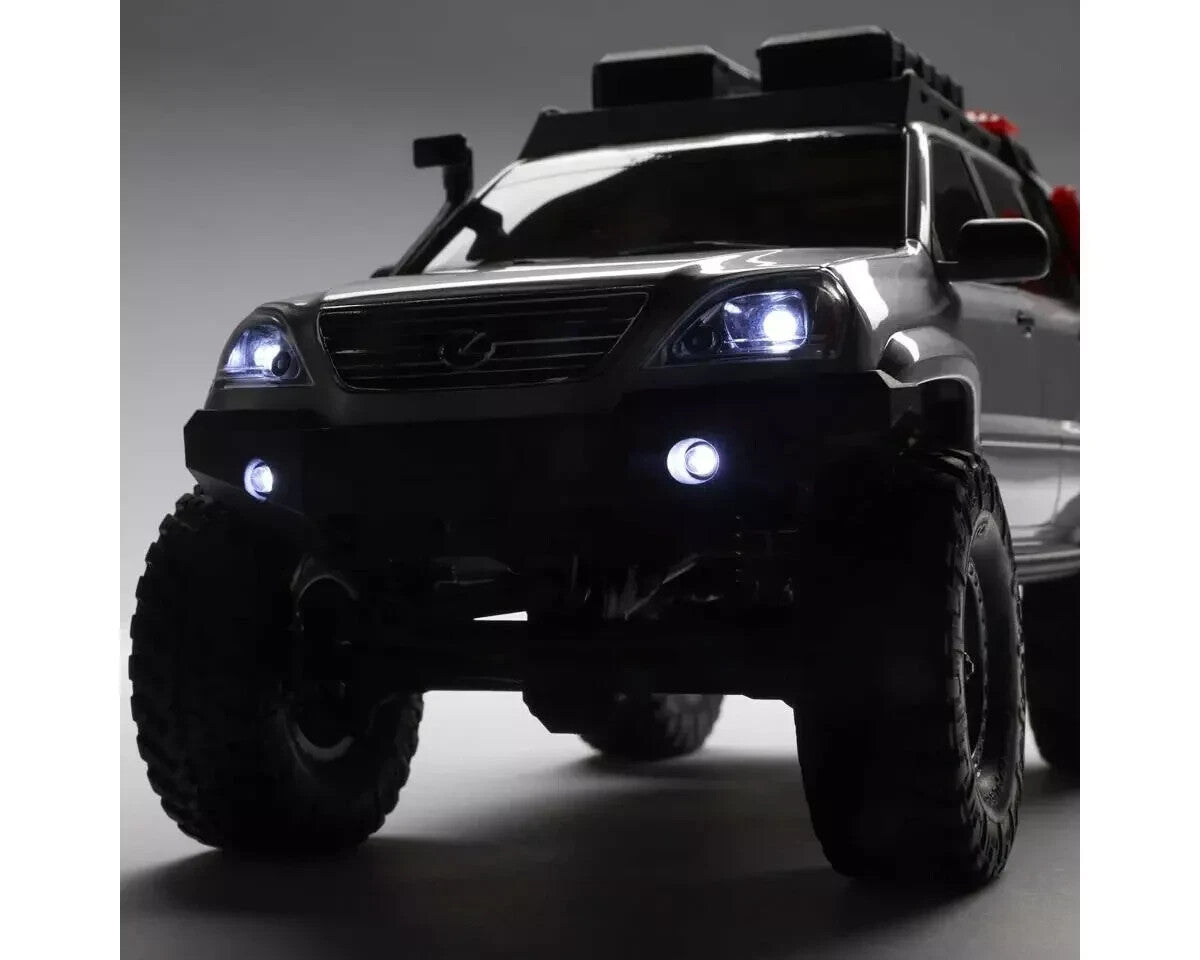 Axial SCX24 Lexus GX 470 1/24 4WD RTR Scale Mini Crawler White AXI1532T1