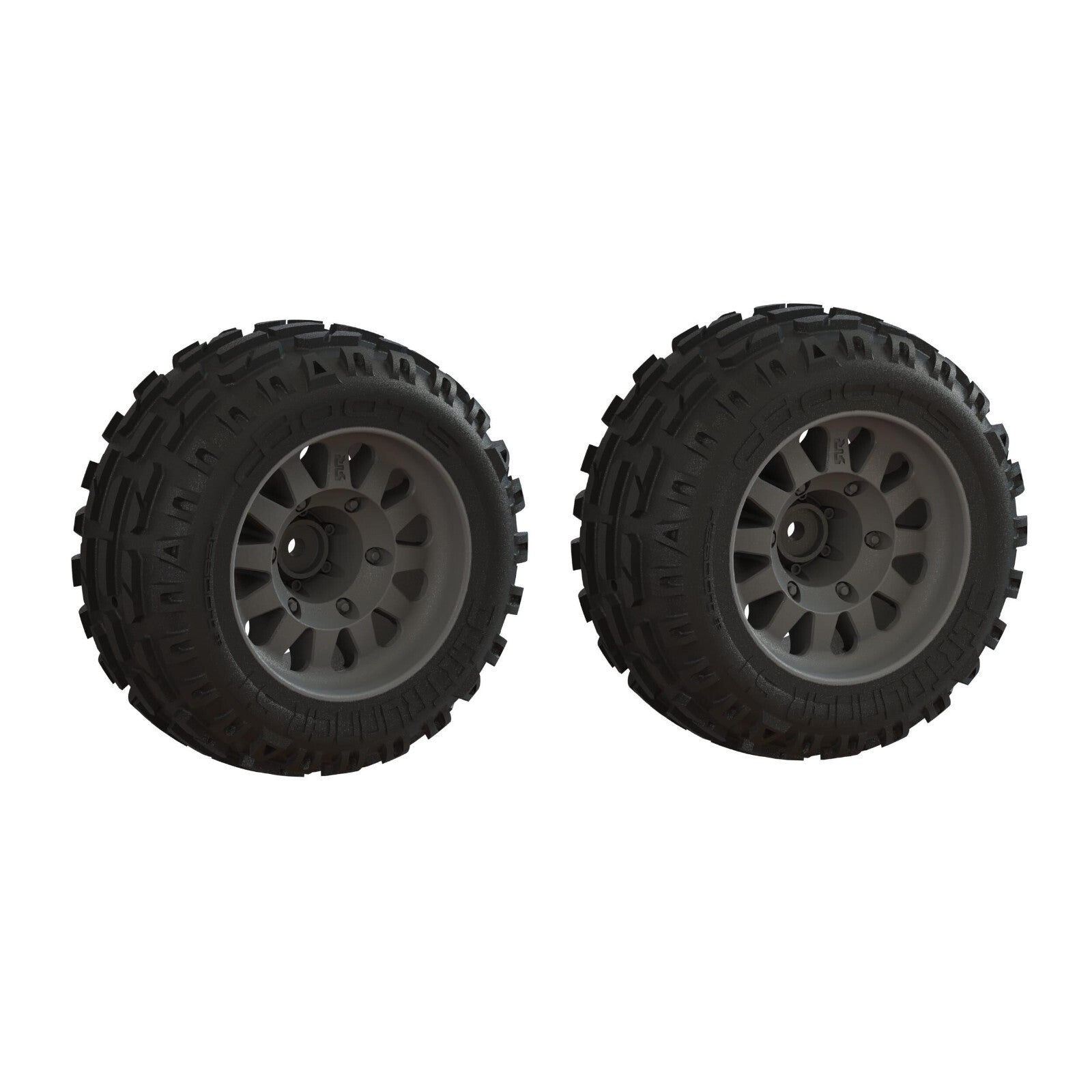 ARRMA ARA-1552 ARA1552 dBoots Dirtrunner ST 2.8in Pre-Glued Tires, 14mm Hex (2)