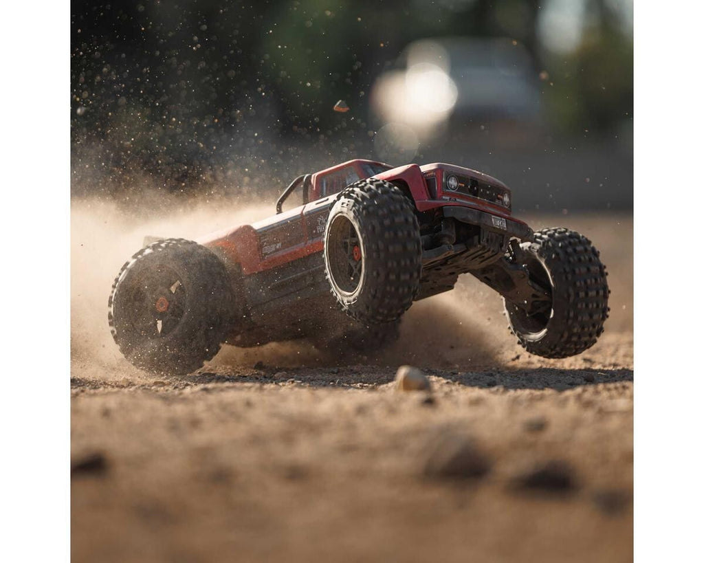 Arrma Outcast 4S V2 BLX Brushless RTR 1/10 Scale Stunt Truck (Red) ARA4410V2T4