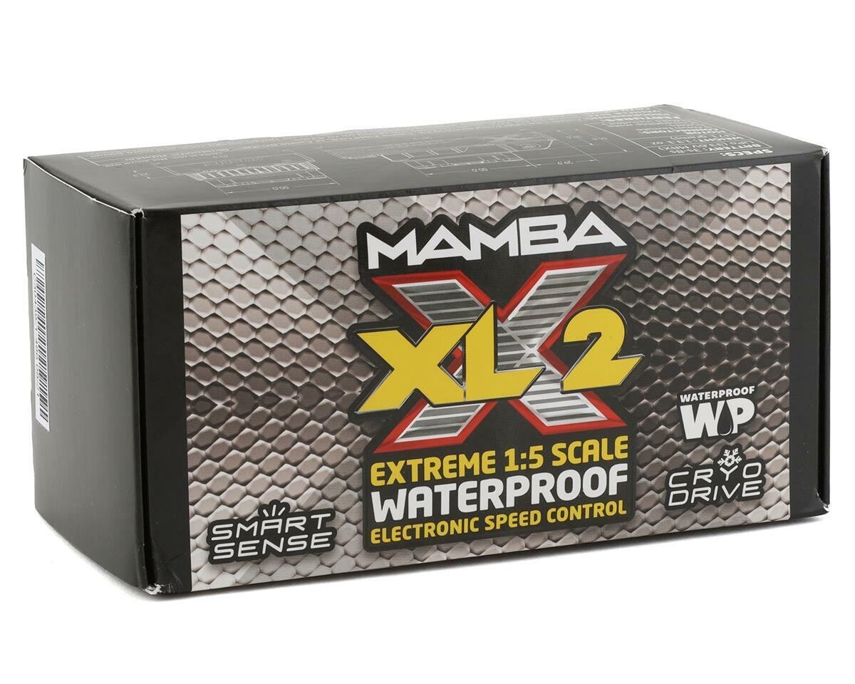 Castle Creations Mamba XLX 2 1/5 Scale Sensored Brushless RC ESC CSE010016700