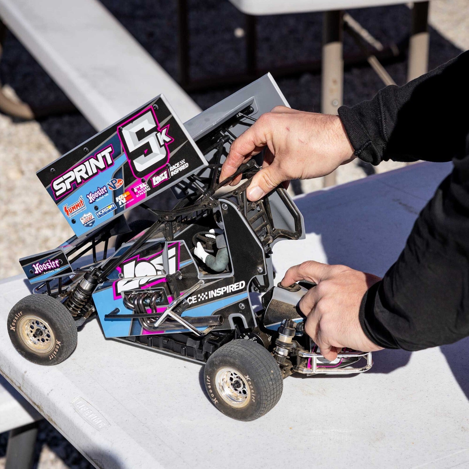 Losi 1/10 22S Sprint 2WD Brushless RTR Blue LOS-1387T1