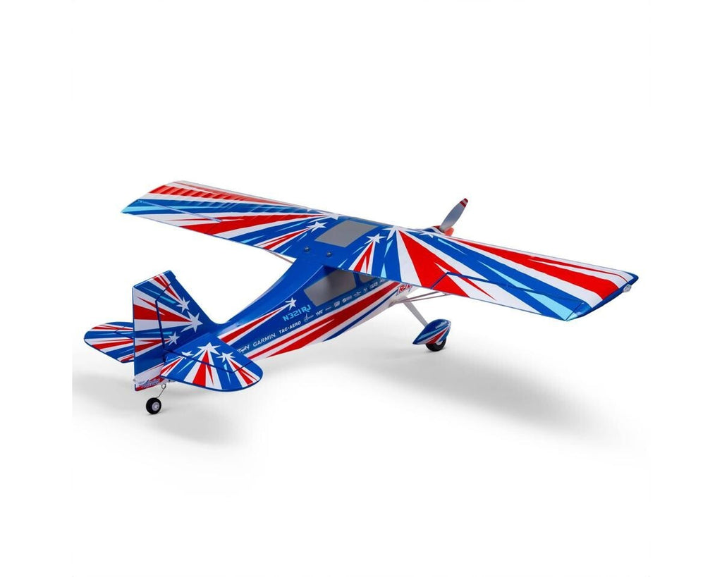 E-flite EFlite Decathlon RJG 1.2m BNF Bind in Fly Basic Electric Airplane SAFE