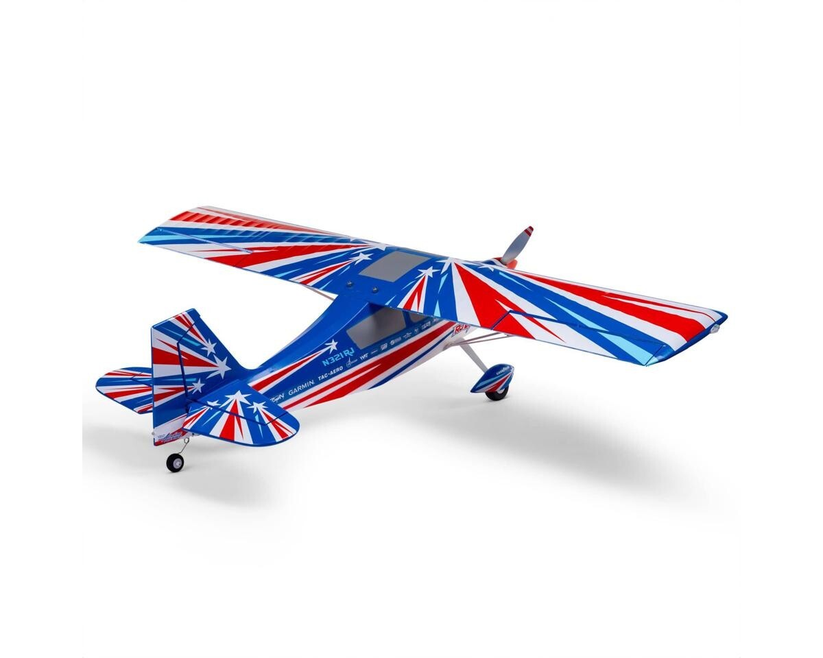 E-flite EFlite Decathlon RJG 1.2m BNF Bind in Fly Basic Electric Airplane SAFE
