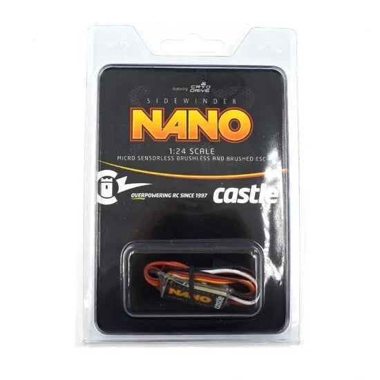 Castle Creations Sidewinder Nano Micro Brushless / Brushed ESC CSE010-0176-00