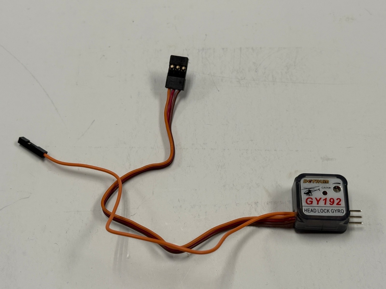 Detrum GY192 Head Lock Gyro RC Helicopter Heading Lock Stabilizer GY192
