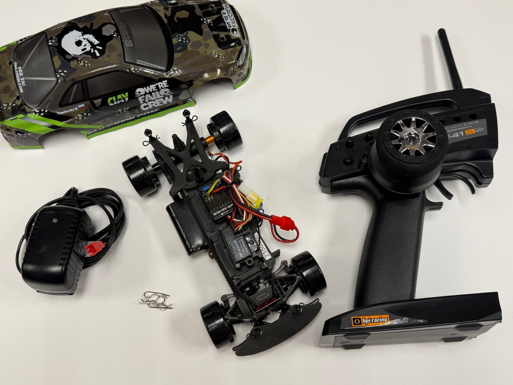 HPI Racing Micro RS4 Drift RTR The Fail Crew Edition Ready to Run HPI120101
