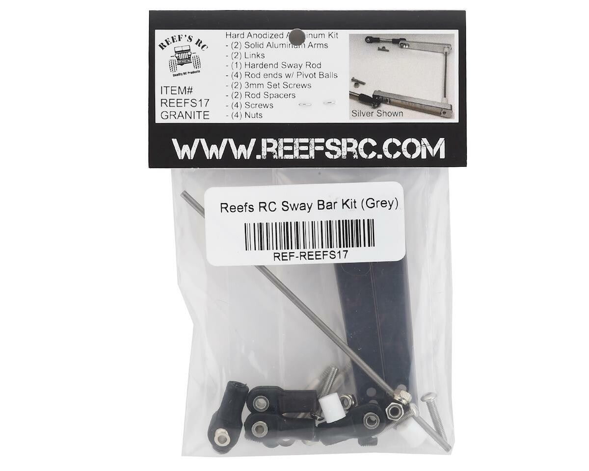 Reefs RC Truck Sway Bar Kit Grey SEHREEFS17 For: Axial RR10 Bomber SMT10