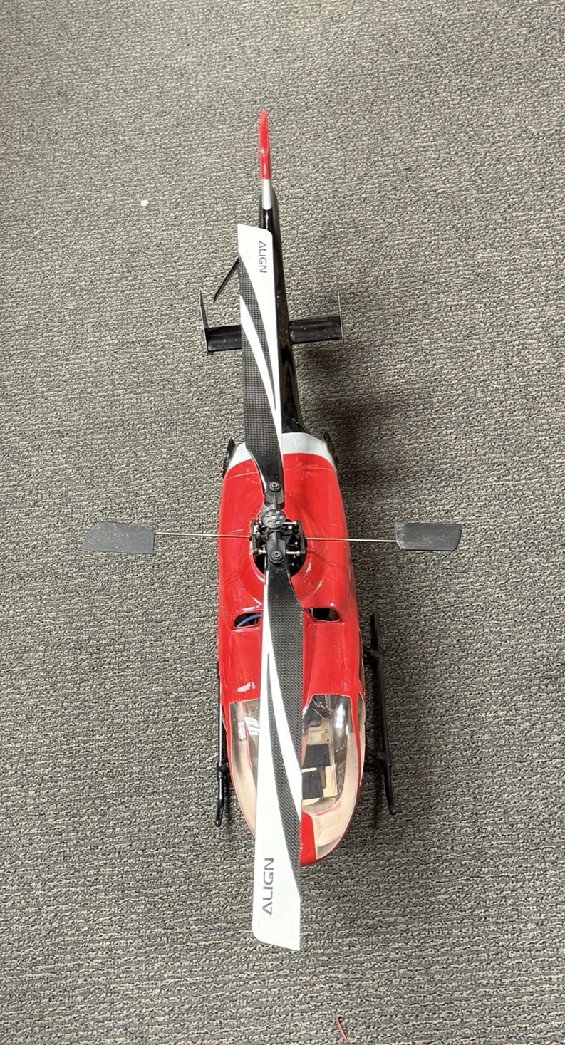 Excellent Align T-Rex Trex 450 SA RC Remote Control Helicopter w/ Scale Body BNF