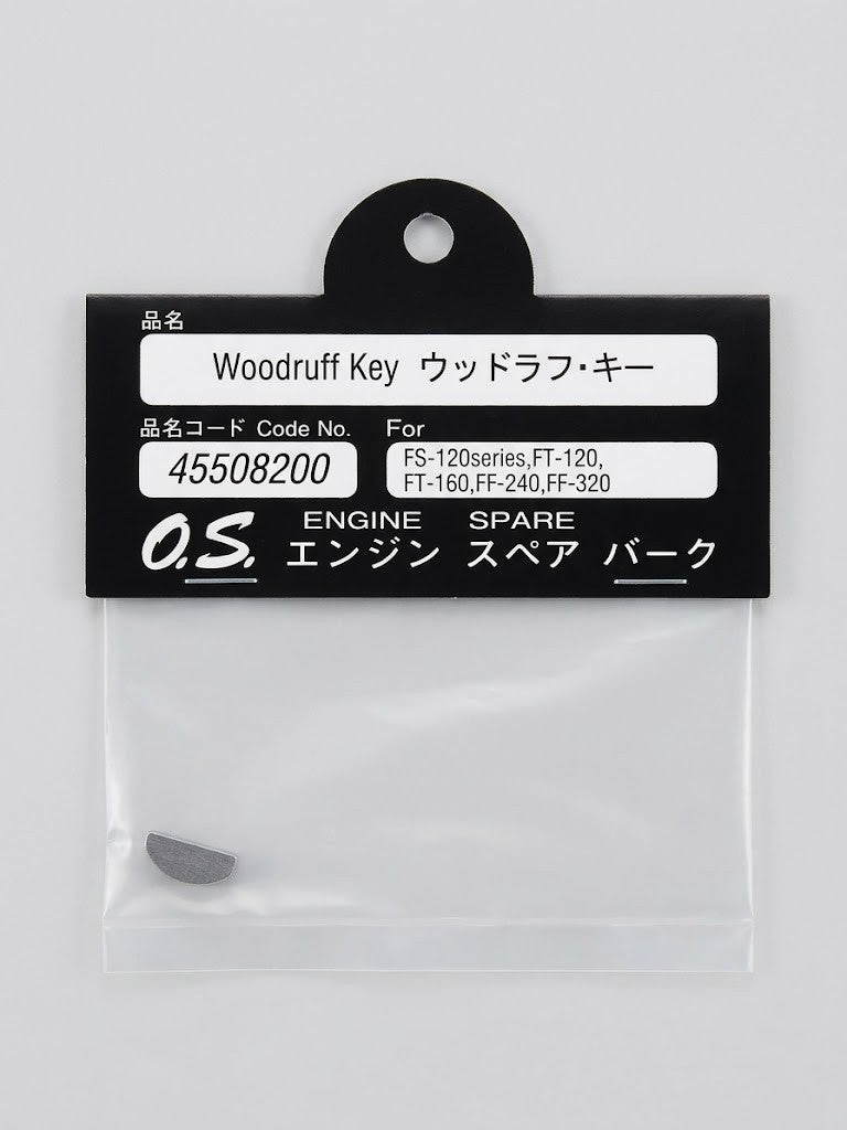 O.S. OS RC Remote Control Engine Woodruff Key 45508200 FS-120 FT160