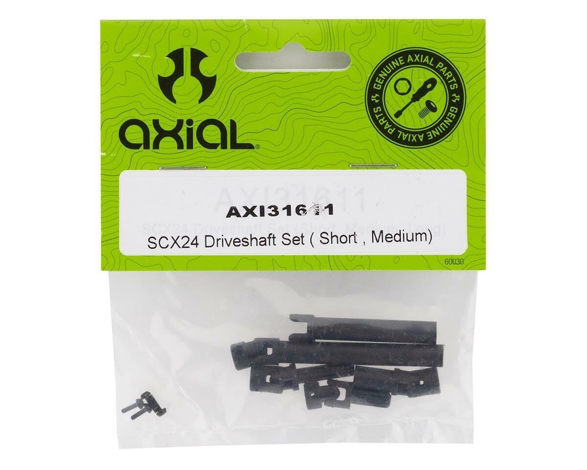 Axial SCX24 1/24 Scale C10 Driveshaft Set (3) (Short, Medium, Long) AXI31611