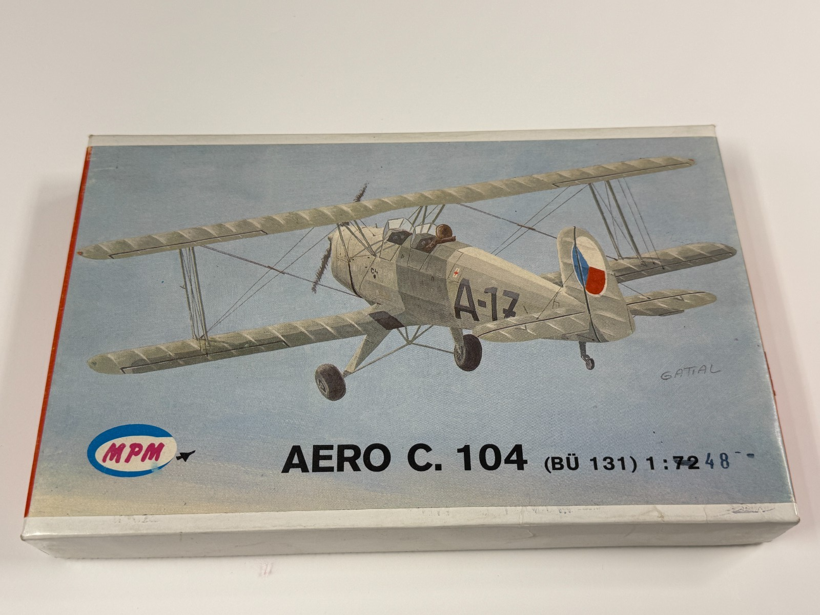 New MPM Aero C. 104 1/72 Scale Plastic Model Biplane Airplane Kit