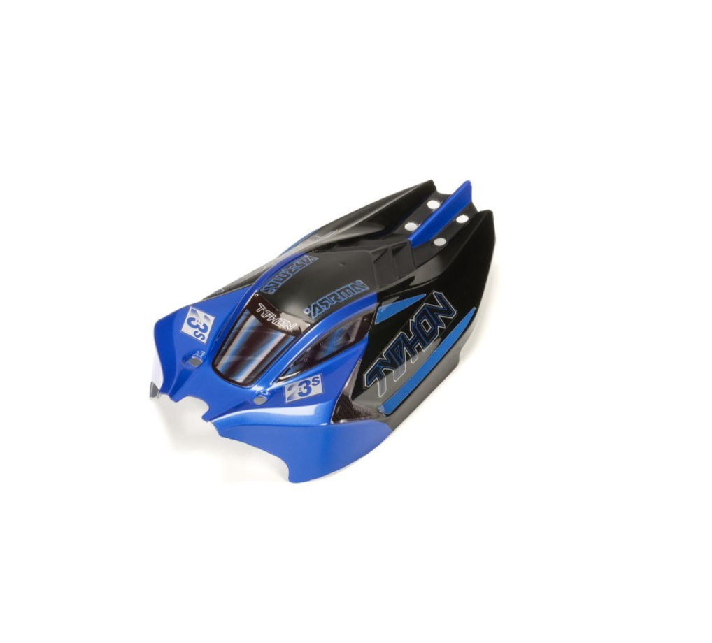 Arrma Typhon Grom 223S 1/14 Pre-Painted Body (Blue/Black) [ARA-1562]