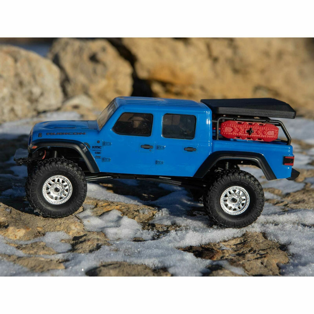 Axial SCX24 Jeep JT Gladiator RC Truck 1/24 4WD Rock Crawler Brushed RTR Blue