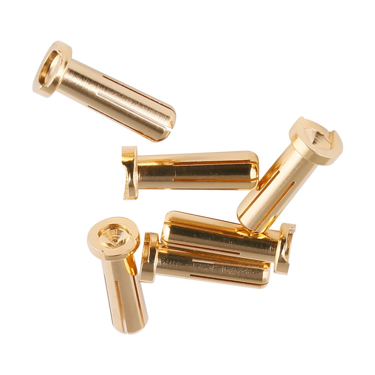 Gens Ace 5.0mm Bullet RC Remote Control Car / Truck Battery Connector (6pcs)