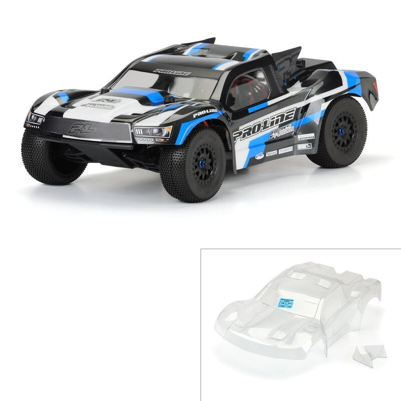 ProLine 345817 PreCut 1/10 Scale Flo-Tek Fusion Short Course Clear Body