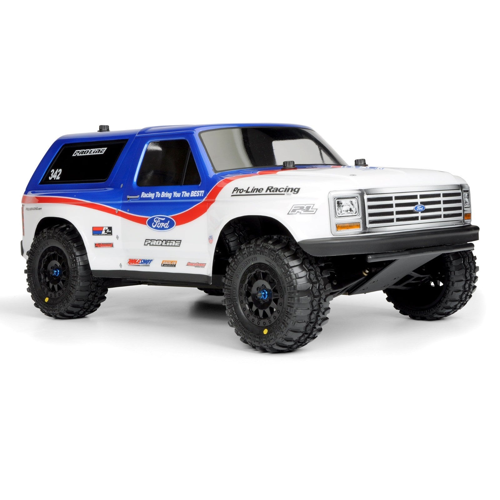 Pro-Line 1981 Ford Bronco Clear 1/10 Short Course Slash Truck Body 3423-00