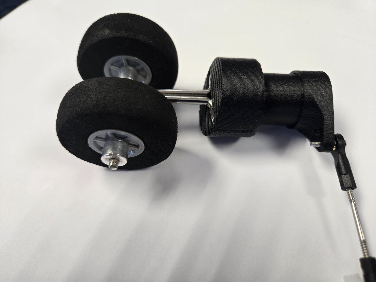 3D Printed Upgraded Nose Wheel Mount EC-1500 Upgrade for EFL15770 EC1500