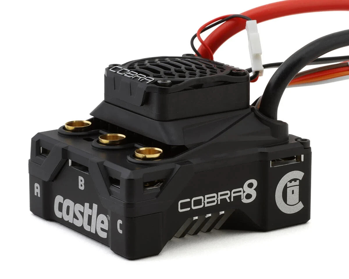 Castle Creations Cobra 8 6S 1/8 Scale Brushless ESC Speed Control CSE010-0172-00