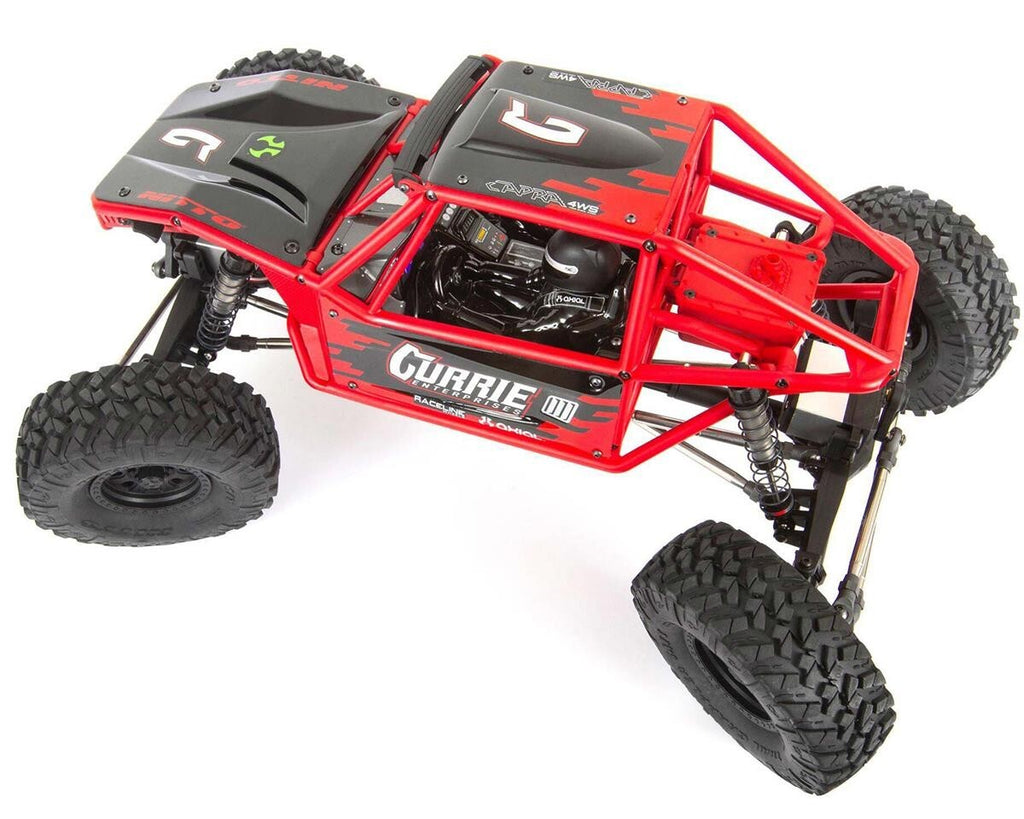 Axial Capra 1.9 4WS Unlimited Trail Buggy 1/10 RTR 4WD Rock Crawler Black w/DX3
