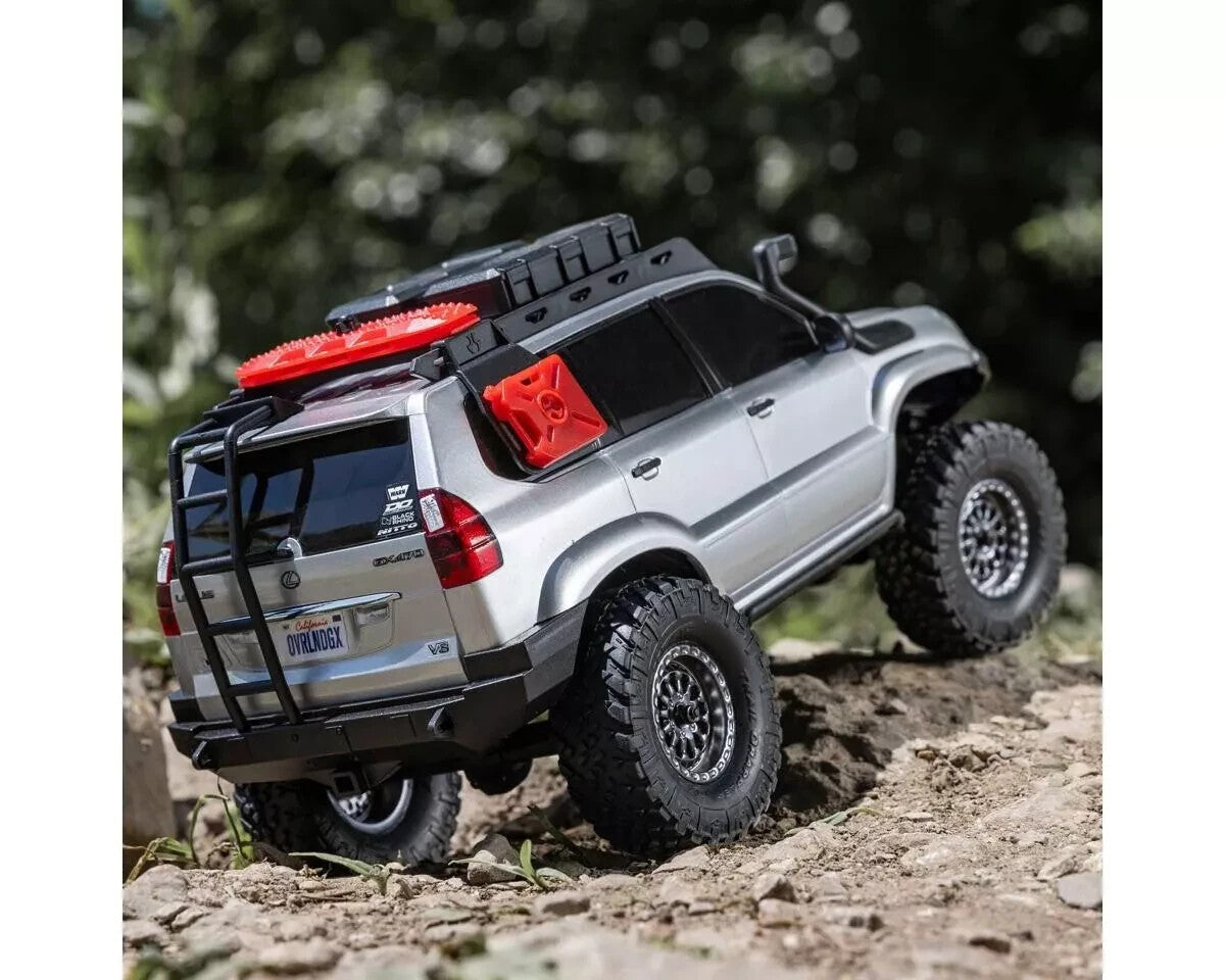 Axial SCX24 Lexus GX 470 1/24 4WD RTR Scale Mini Crawler Silver AXI1532T2
